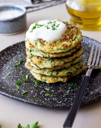 Pancakes με κολοκύθι και πατάτα