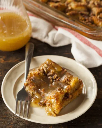 Βread and butter pudding 