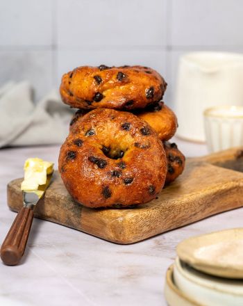 Bagels με σοκολάτα