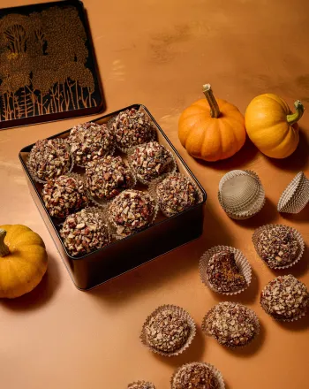 Pumpkin spice τρουφάκια