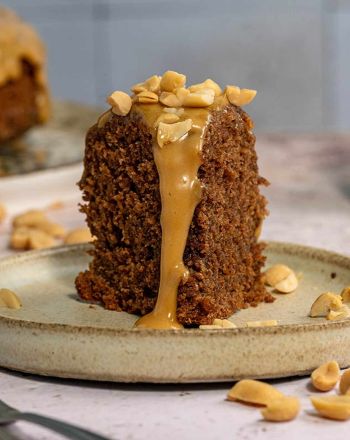 Συνταγή για κέικ σοκολάτας με φυστικοβούτυρο