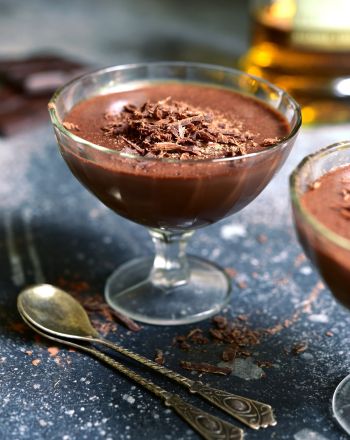 Μους σοκολάτας με 2 υλικά