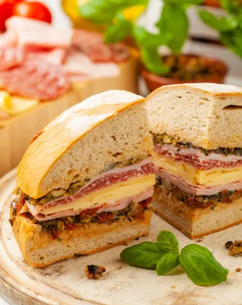 Muffuletta sandwich