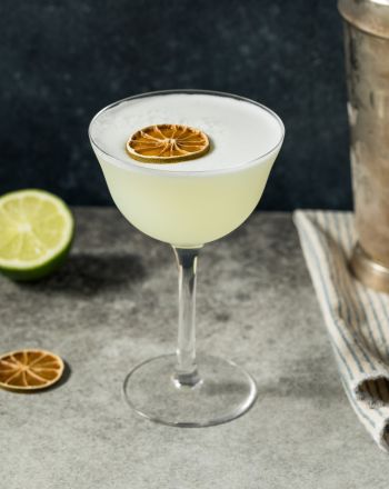 Olive Oil Gin Sour