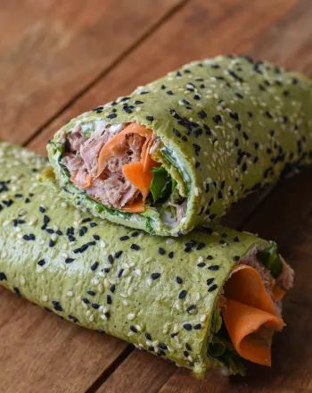 Πρωτεϊνικό wrap με 2 υλικά 