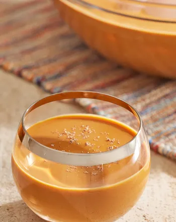 Κρεμώδες pumpkin spice punch χωρίς αλκοόλ 