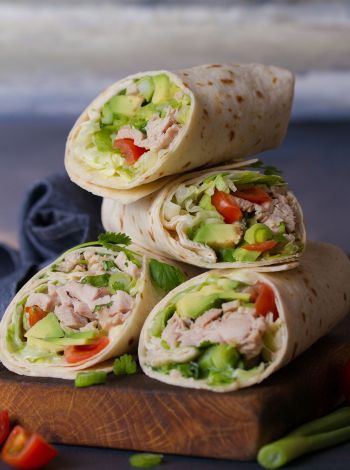 Wraps με κοτόπουλο