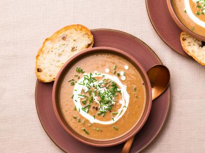 Σούπα κάστανο βελουτέ