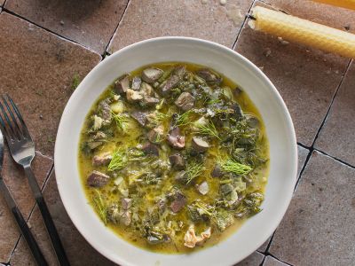 Μαγειρίτσα για το Πάσχα