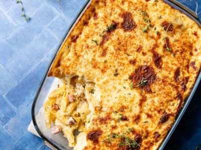 Τι να μαγειρέψω σήμερα Σάββατο; Σουφλέ ζυμαρικών