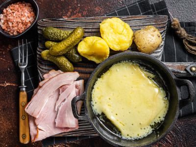  ελβετικό τυρί, ρακλέτ (raclette) 