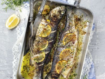 Το μενού της εβδομάδας (6-12/7) - Τι να μαγειρέψω σήμερα Δευτέρα; Λαβράκια στο φούρνο