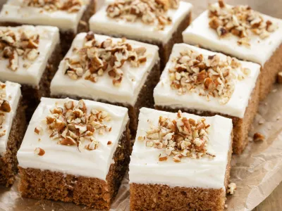Κλασικό κέικ καρότου (carrot cake)