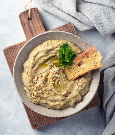 Μελιτζανοσαλάτα baba ganoush