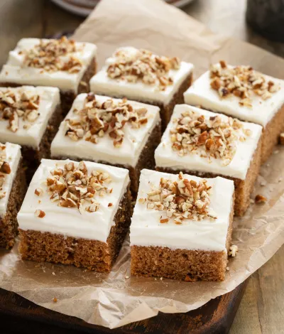 Κλασικό κέικ καρότου (carrot cake)