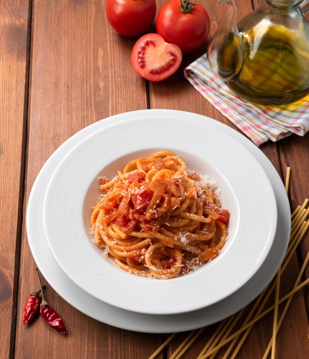 Σπαγγέτι αματριτσιάνα (amatriciana)