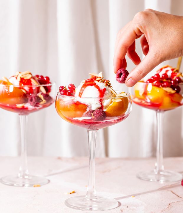 Pêche Melba