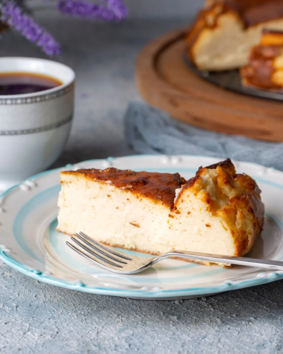 Basque-cheesecake