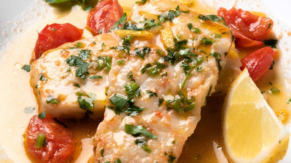 Μπακαλιάρος ποσέ 