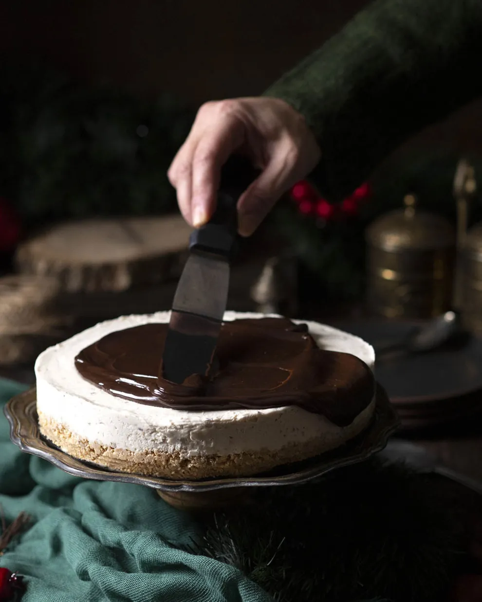 Cheesecake κάστανο