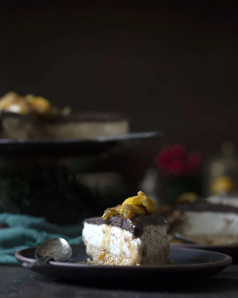 Cheesecake κάστανο