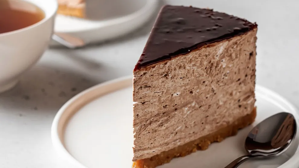 Vegan cheesecake ψυγείου