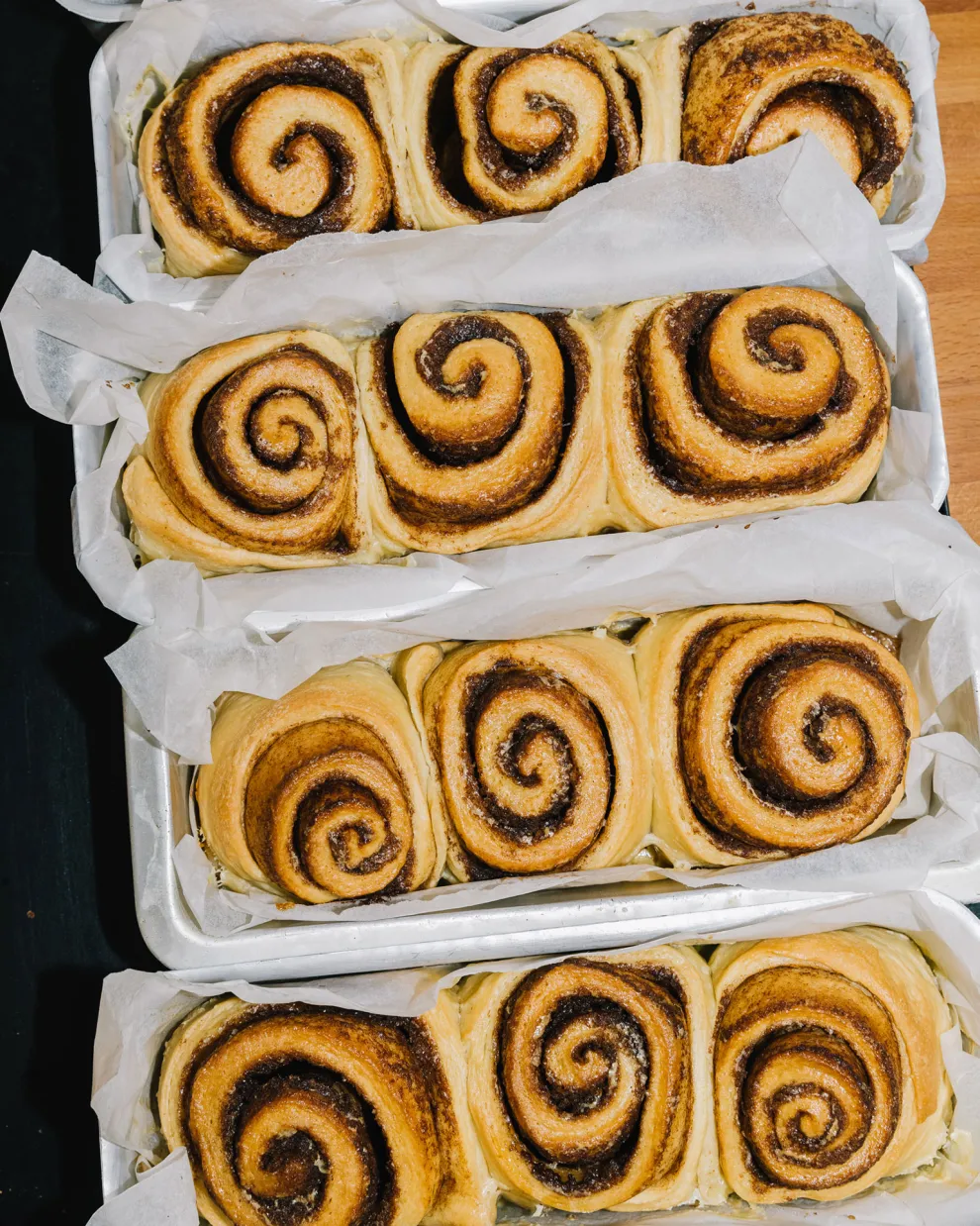 Cinnamon rolls Όβεν 