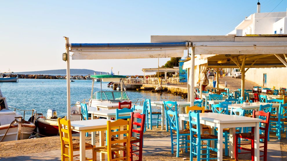 Μαγαζί στη Σαντορίνη
