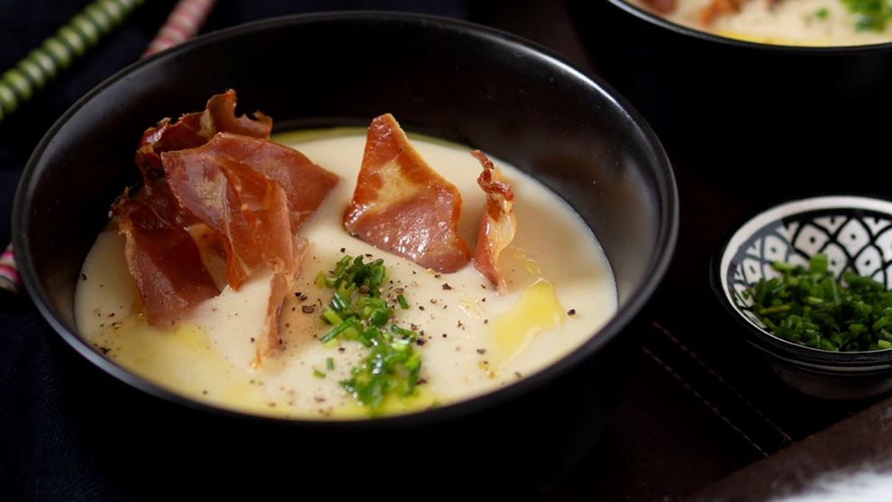 Βελουτέ σούπα πατάτας 