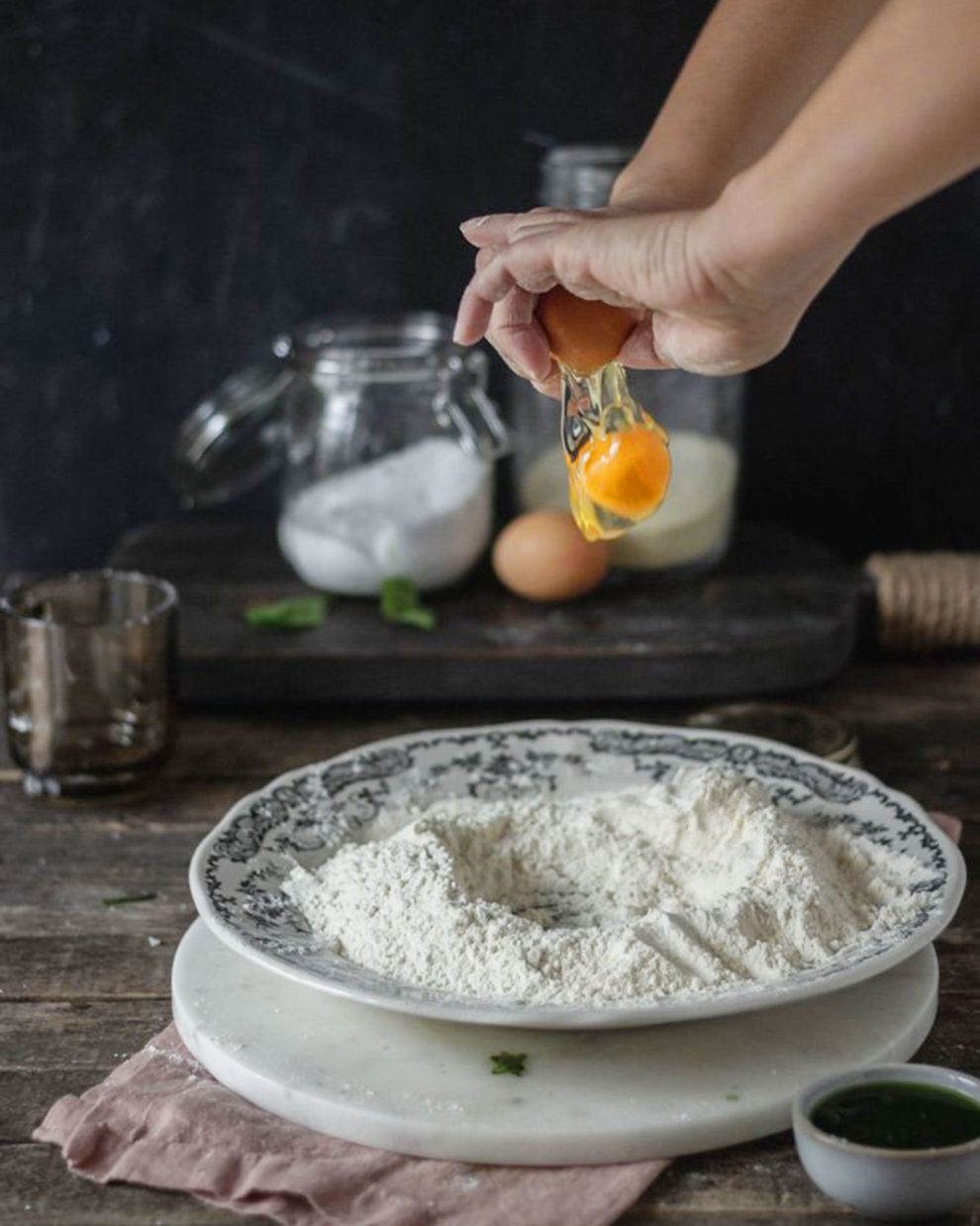 Ραβιόλια με σπανάκι