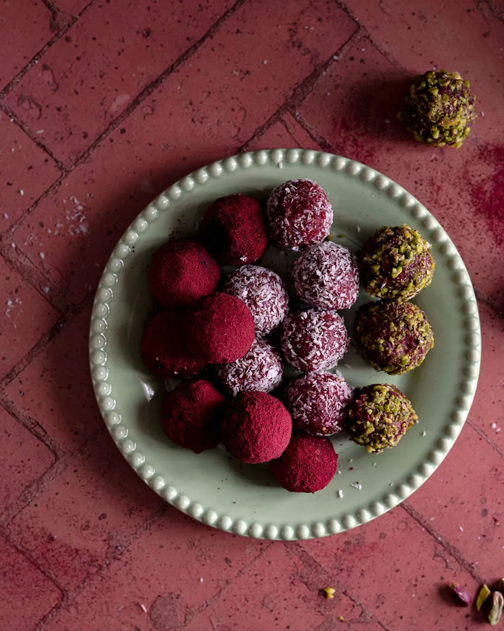 Energy balls με παντζάρι