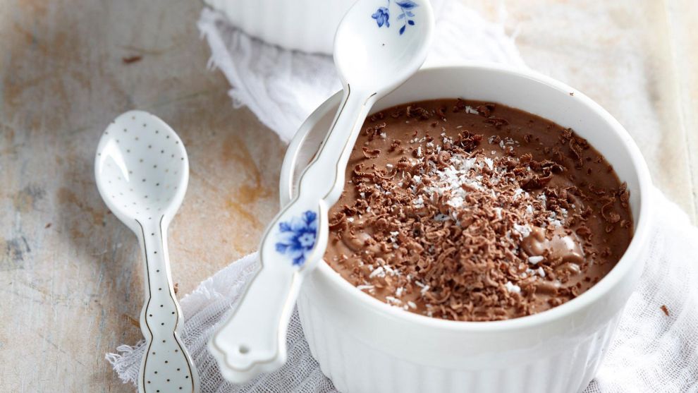 Vegan μους σοκολάτας 