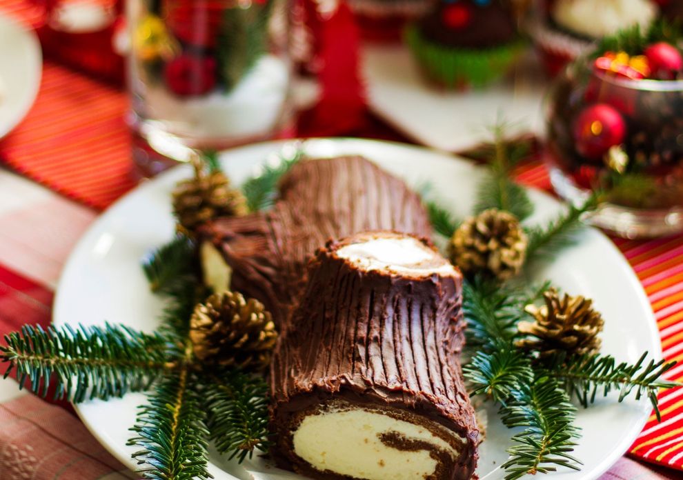 Γαλλικός κορμός Bûche de Noël