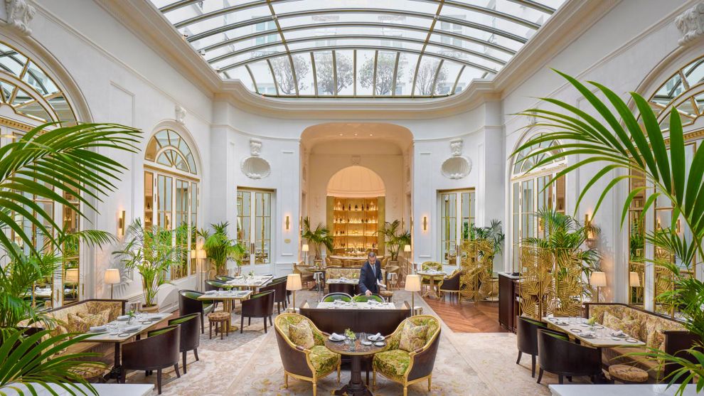 Το εστιατόριο Palm Court του Mandarin Oriental Ritz στη Μαδρίτη