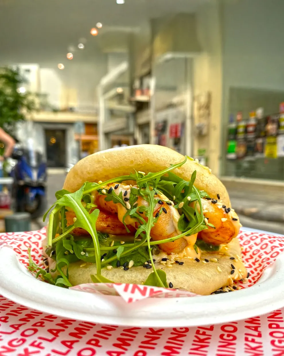 Τα bao buns του pink flamingo 