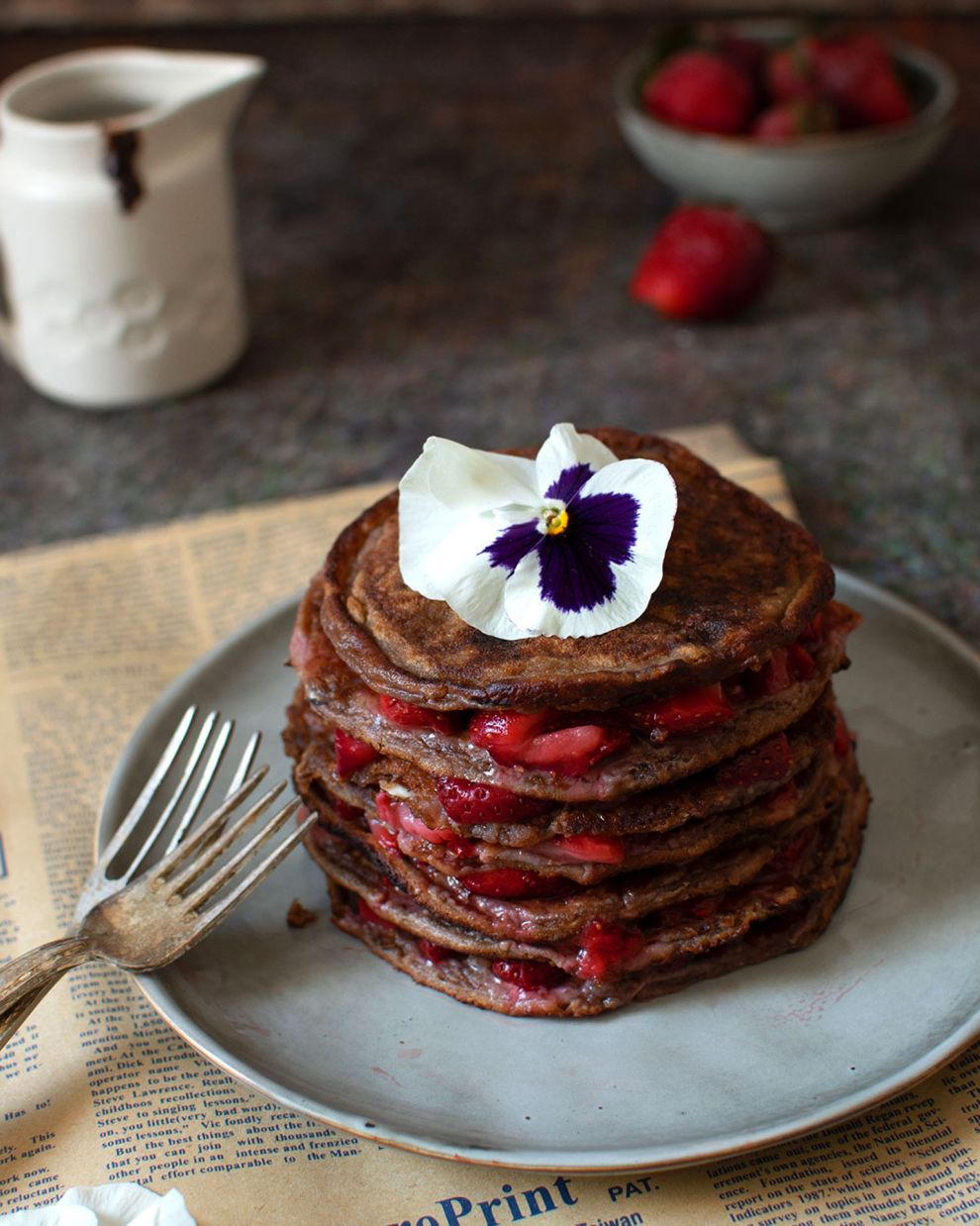 Σοκολατένια pancakes