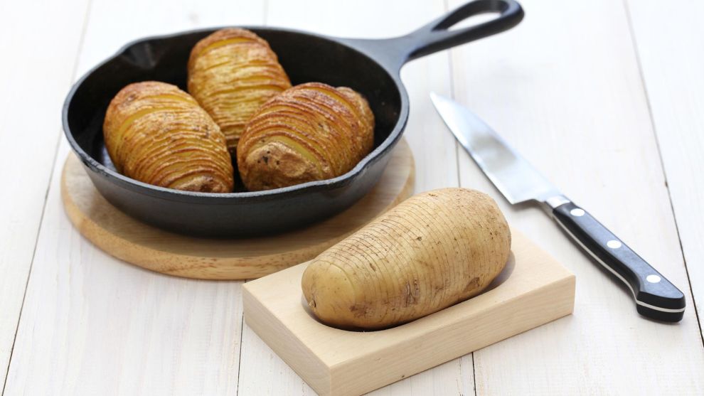Hasselback πατάτες
