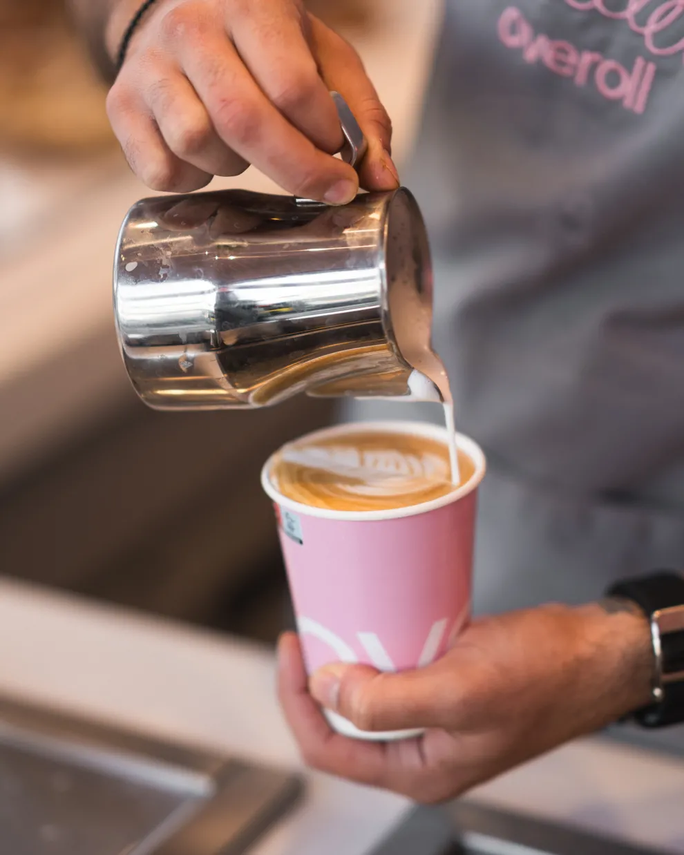 Overoll coffee