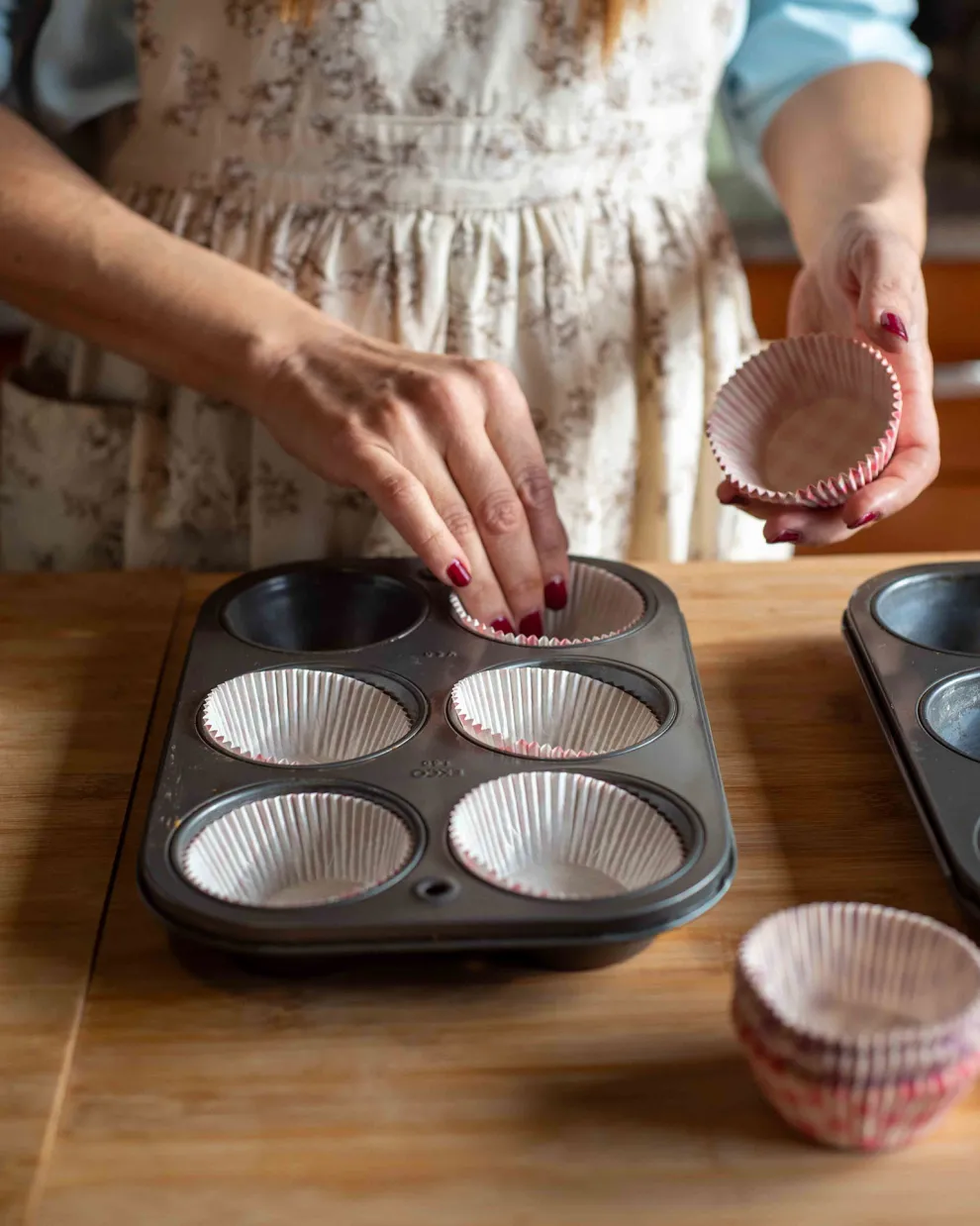 Cupcakes σοκολάτας βήμα βήμα