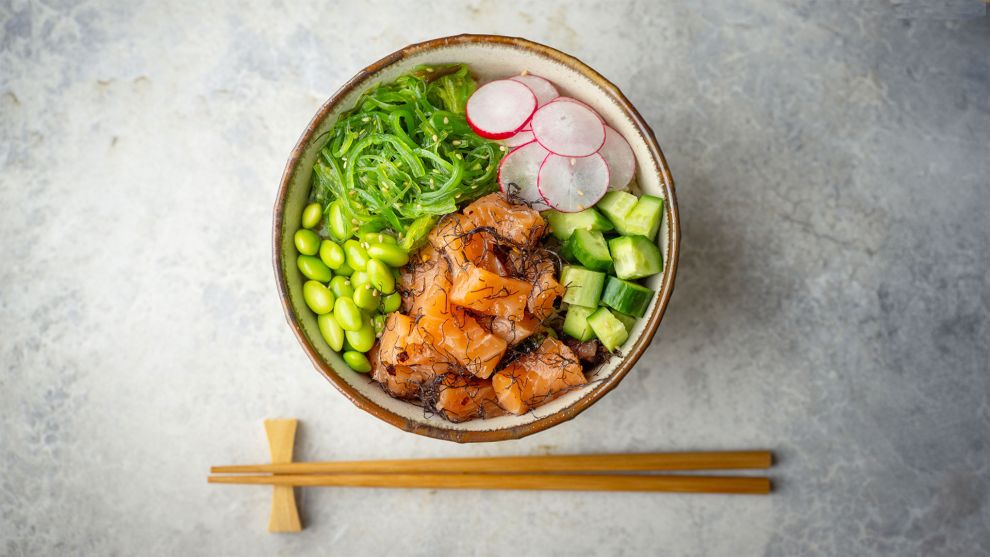Poke bowls