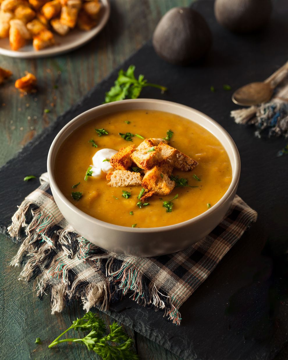 Σούπα με γλυκοπατάτα