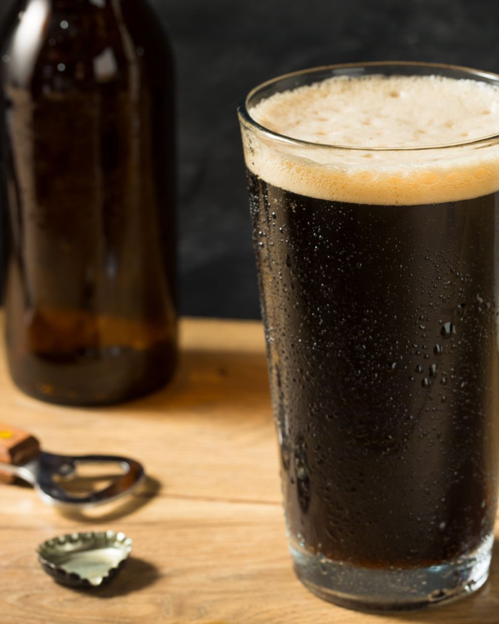 Stout Irish beer