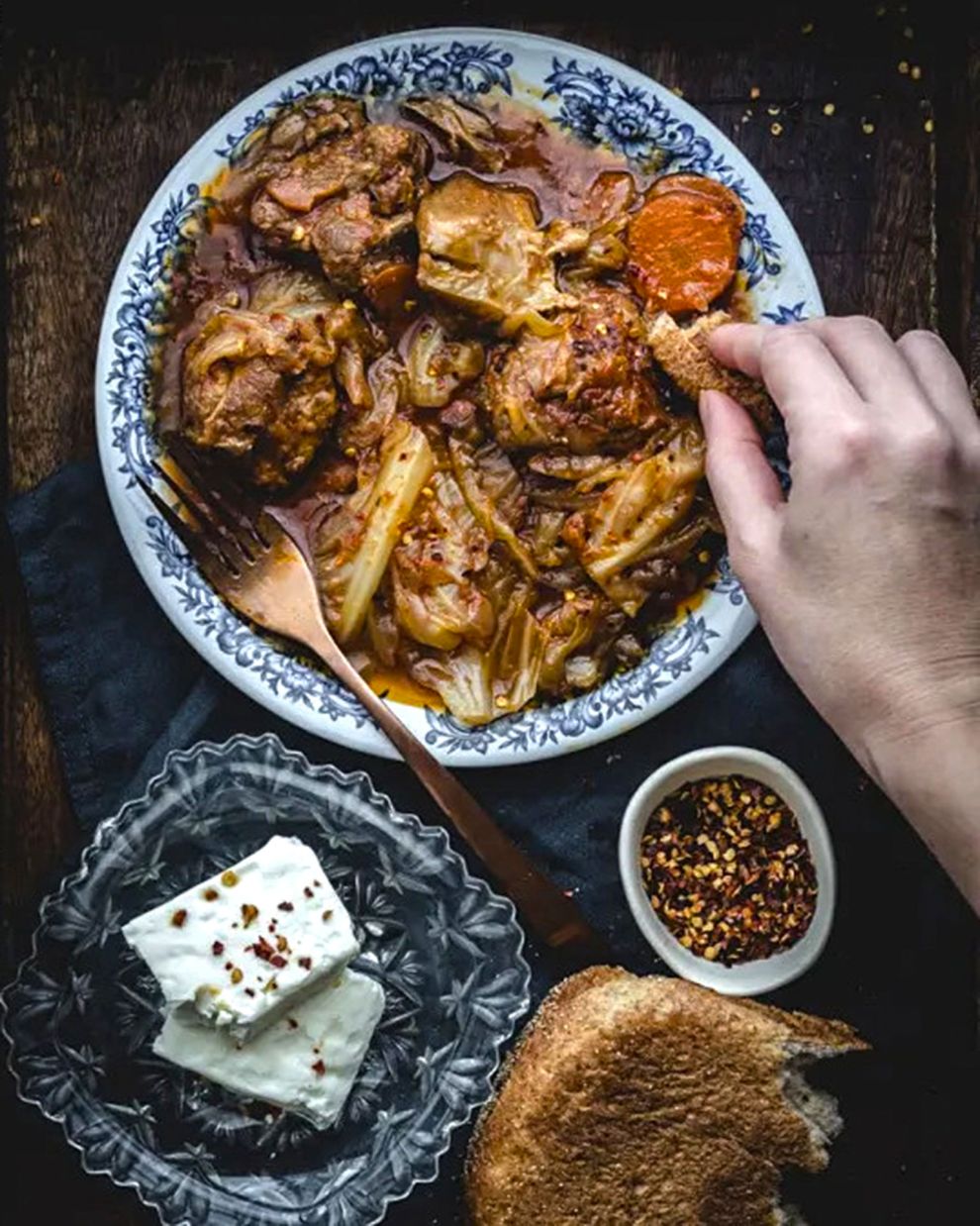 Χοιρινό με λάχανο