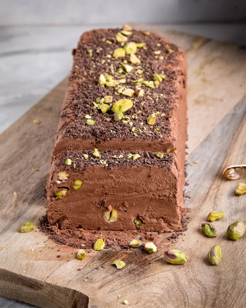 Semifreddo με σοκολάτα και φυστίκι