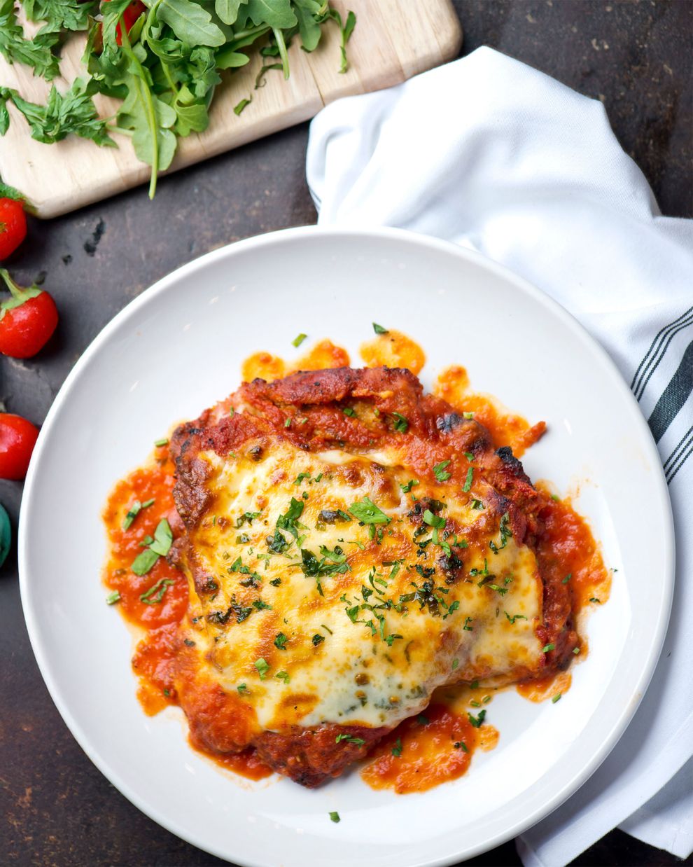 Κοτόπουλο με παρμεζάνα