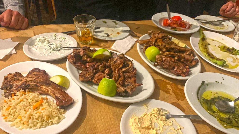 Τσομπανάκος, παϊδάκια