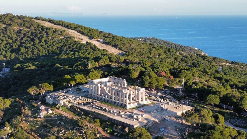 Ο αρχαίος ναός της Αφαίας