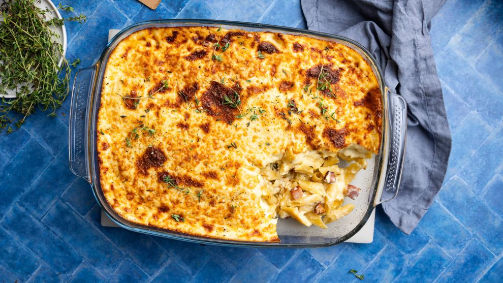 Σουφλέ ζυμαρικών