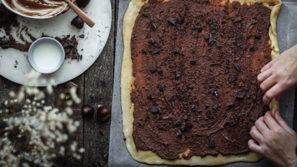 Babka κάστανο