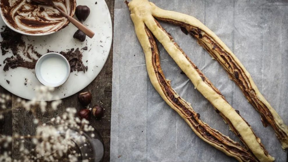 Babka κάστανο